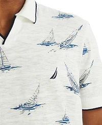 Nautica Men's Printed Sailboat Polo Shirt