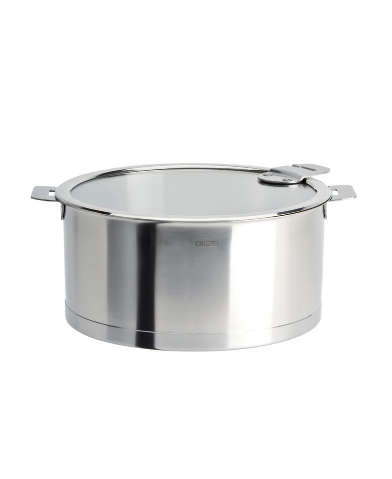 Stainless Steel Quart Strate Saucepan with Lid