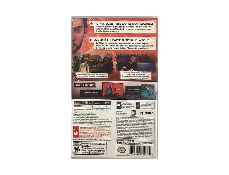 Maximum Games Alfred Hitchcock Vertigo Limited Edition