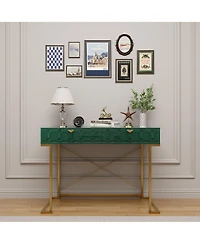 Functional Writing Desk with Ample Storage and Modern Design