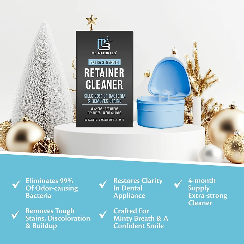 M3 Retainer and Denture Cleaner 120ct