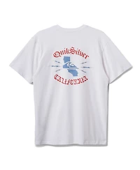 Quiksilver Men's California Raised Short Sleeve T-Shirt