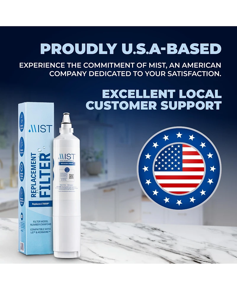 Mist Water Filter Replacement, Compatible with Lg 3 Pack - Mist