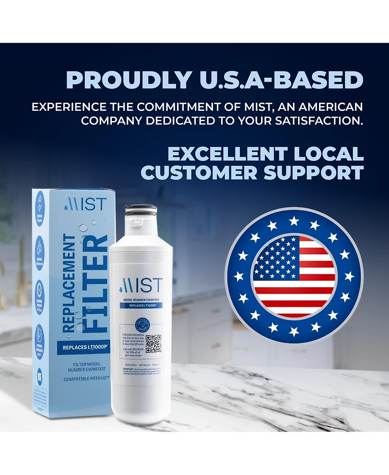 Mist Replacement Water Filter 2 Pack -Mist