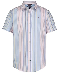 Tommy Hilfiger Toddler and Little Boys Variegated Stripe Shirt