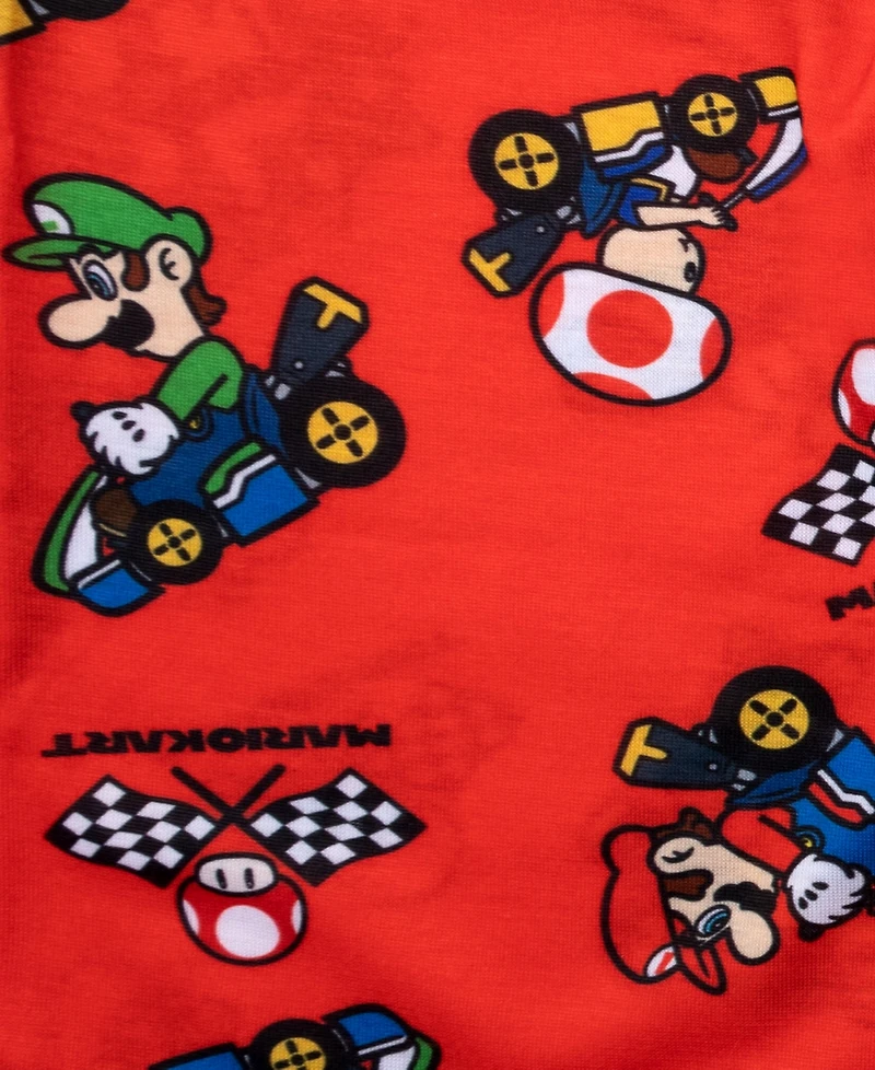 Nintendo Little and Big Boys Short Sleeve Tee Pant, 2-Piece Pajama Set