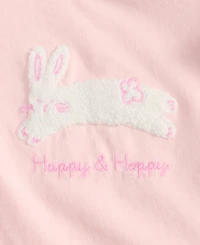 First Impressions Baby Girls Happy & Hoppy Flutter-Sleeve T-Shirt, Exclusively at Macy's
