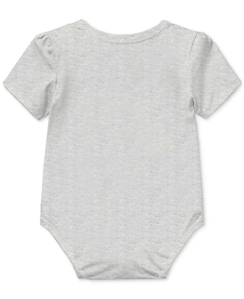 Disney Baby Mickey Mouse Short-Sleeve Bodysuits, 3 Pack