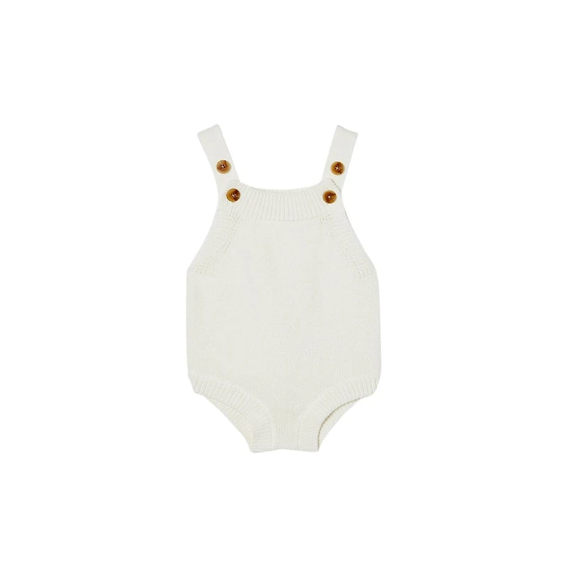 Cotton On Baby Boys Knit Bubbysuit