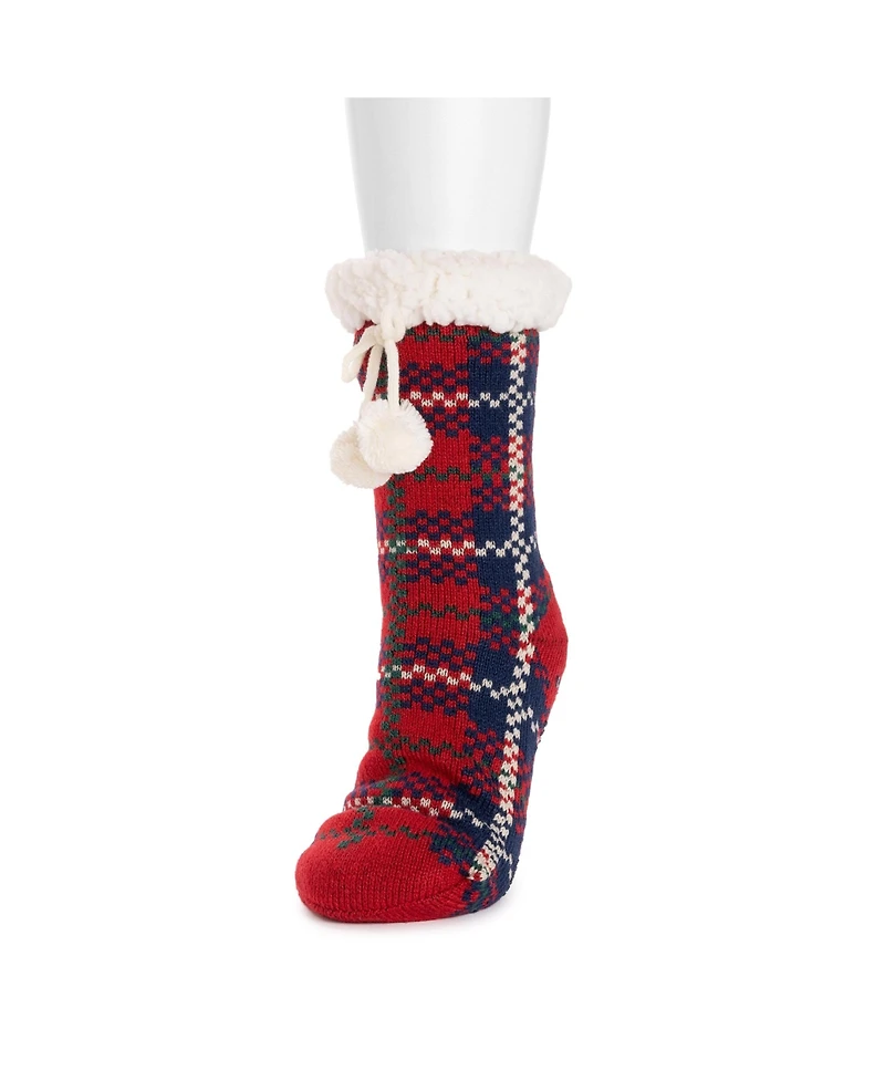 Muk Luks Women's Tall Cabin Socks