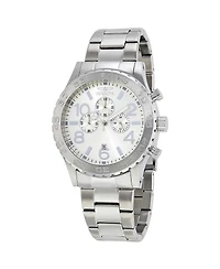 Invicta Men's 1269 Specialty Quartz Chronograph Silver Dial Watch