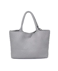 Moda Luxe Solana Large Woven Tote Bag