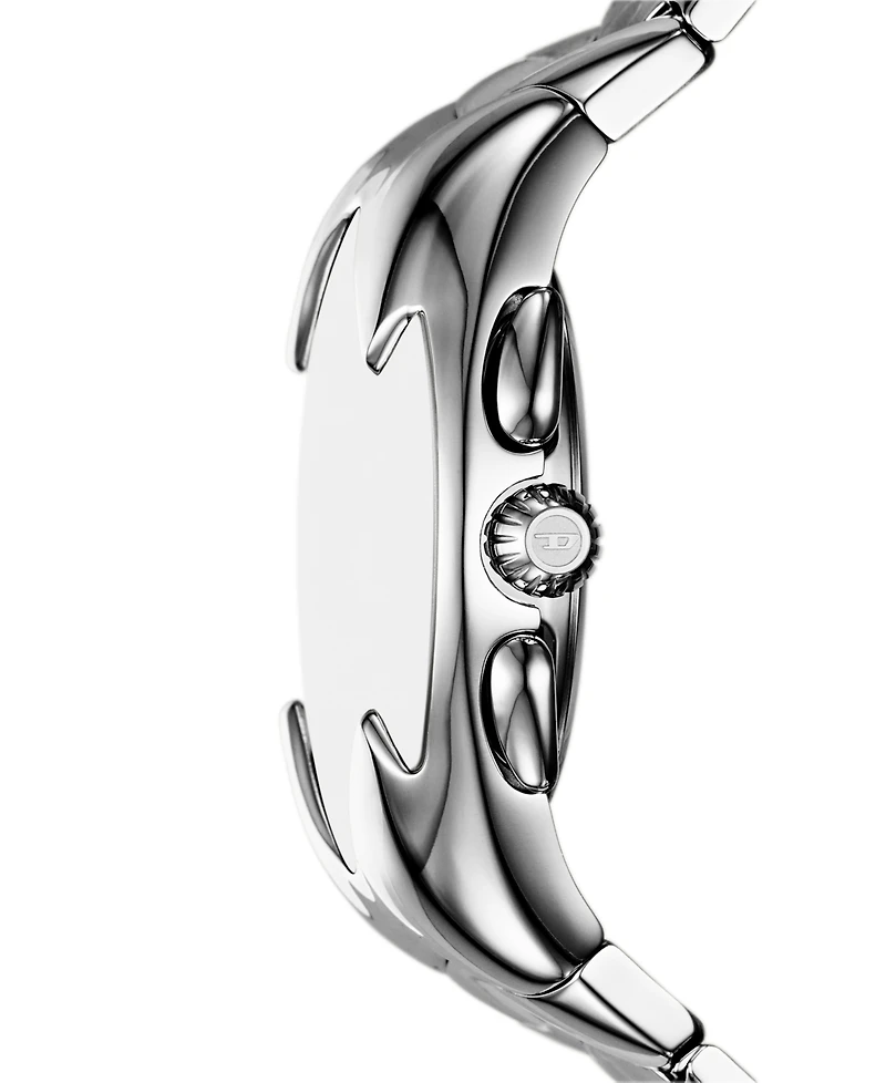 Diesel Men's Mercurial Quartz Chronograph Silver Stainless Steel Watch, 45mm