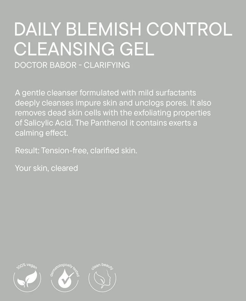 Babor Daily Blemish Control Cleansing Gel