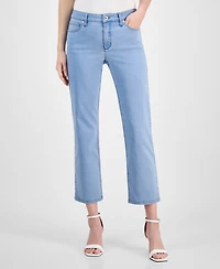 Anne Klein Women's Slim Straight-Leg Ankle Jeans