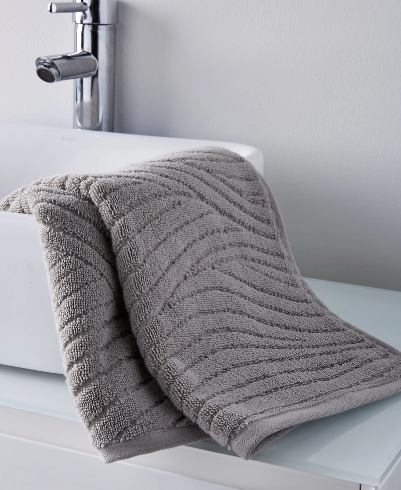 Hotel Collection Expressionist 100% Turkish Cotton Hand Towel, 20" x 30", Exclusively at Macy's