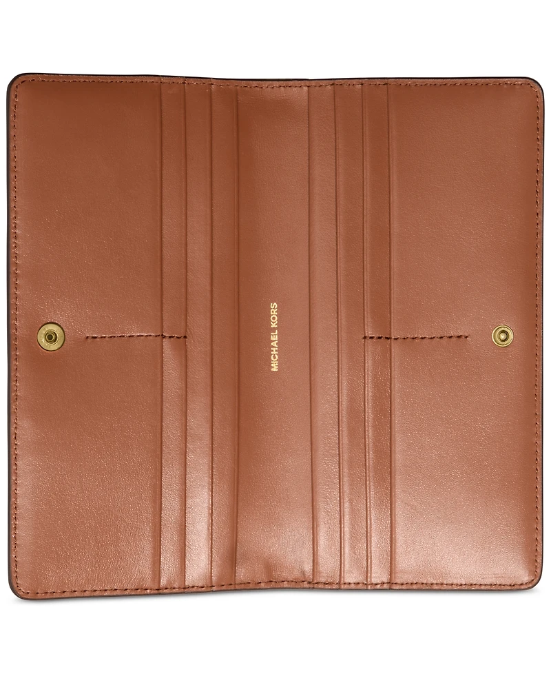 Michael Kors Bryant Large Slim Leather Snap Wallet