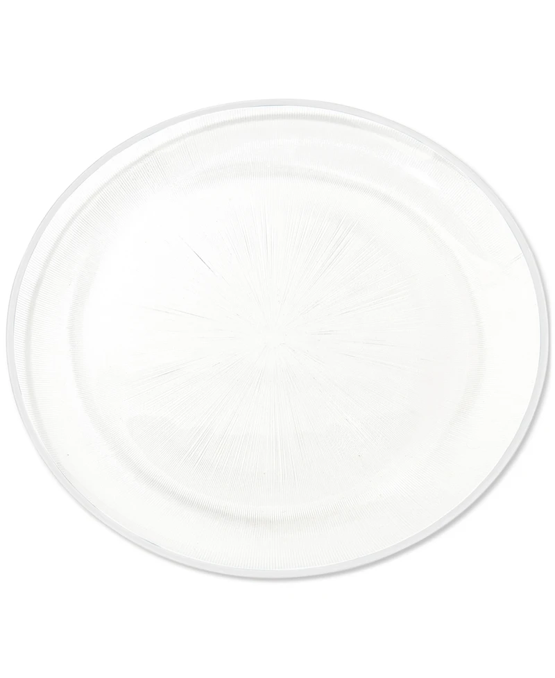 American Atelier Elite Gold Glass Charger Plates, Set of 6