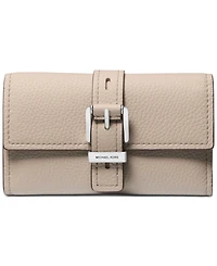 Michael Michael Kors Nolita Medium Flap Trifold Leather Wallet