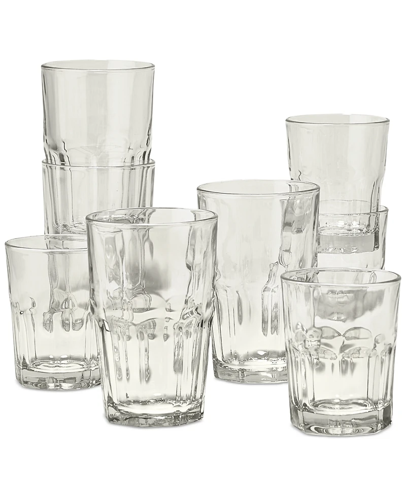 Arch Studio Bistro Glasses, Set of 8, Exclusively at Macy's