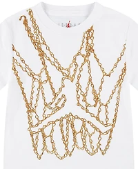 Jordan Big Boys Chain Short Sleeve Tee