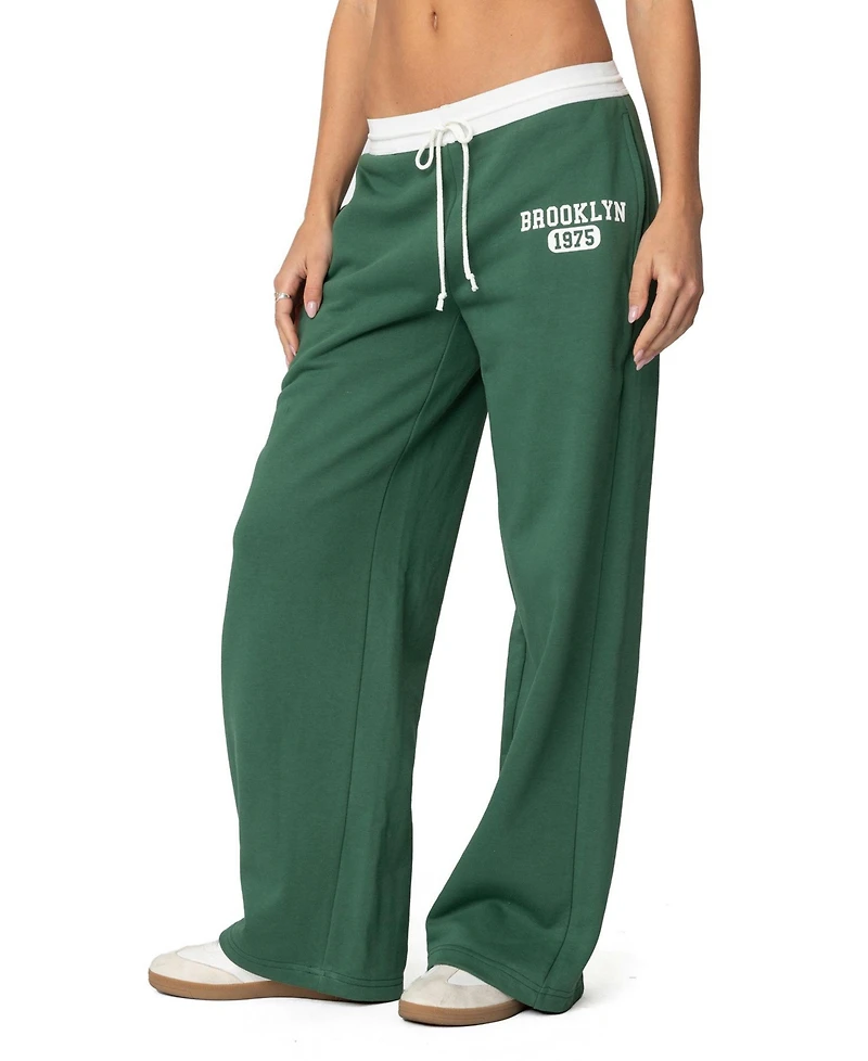 Edikted Womens Brookie Sweatpants