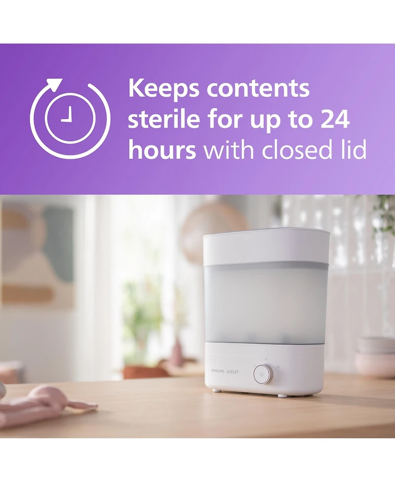 Philips Avent Premium Baby Bottle Sterilizer with Dryer
