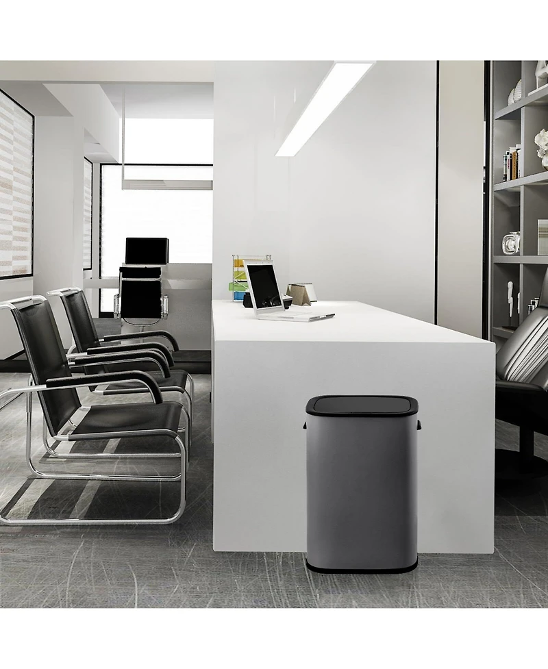 gaomon Automatic Trash Can with Lid,13 Gallon Smart Trash Can, 50L Motion Sensor Trash Can