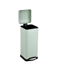 gaomon 8 Gallon (30L) Step Trash Can, Stainless Steel Bathroom Garbage Can