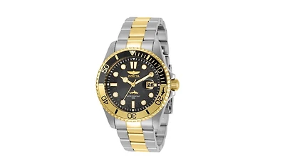 Invicta Men's 30944 Pro Diver Quartz 3 Hand Black Dial Watch