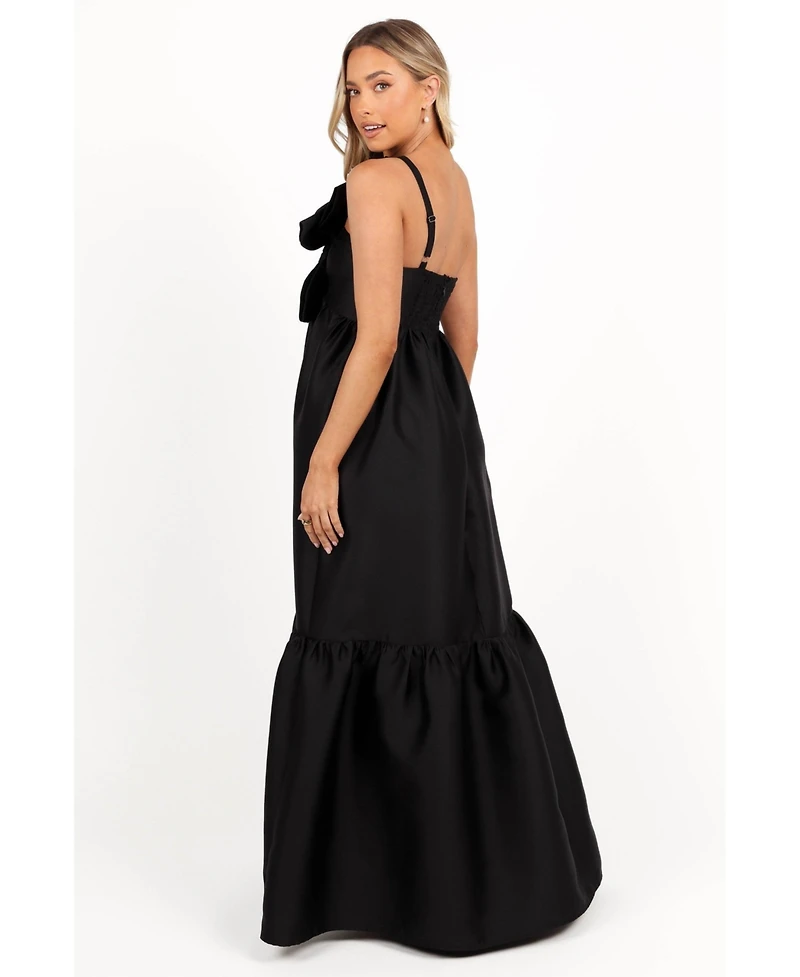 Petal and Pup Women's Betina Bow Front Maxi Dress