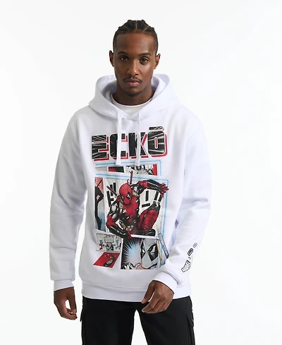 Ecko Unltd Men's Deadpool Art of Life Super Hoodie