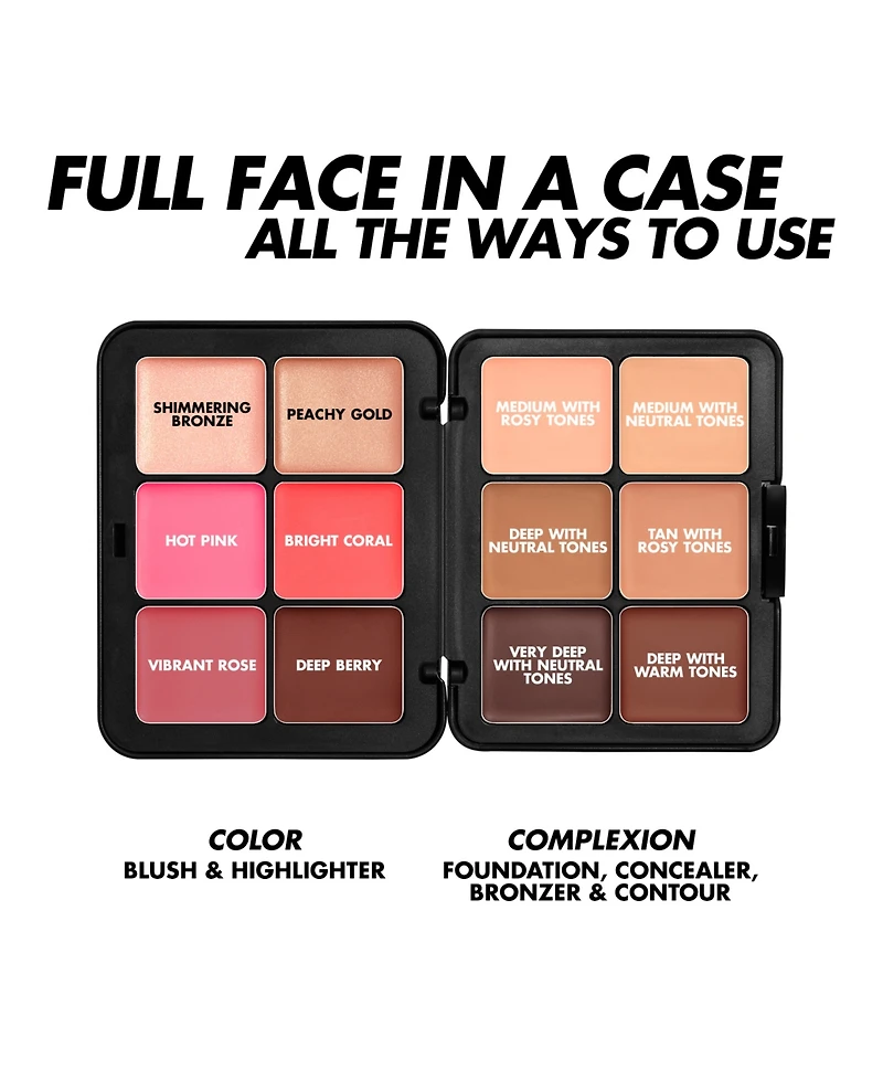 Make Up For Ever Hd Skin Face Essentials Longwear Full Face Cream Palette - Harmony 2
