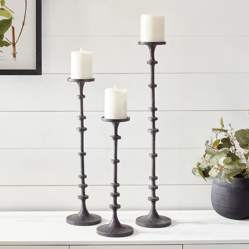 Abacus Candle Stands Set of 3