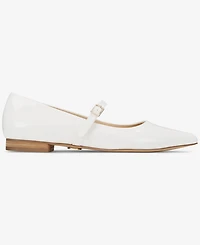 Things Ii Come Women's Kyra Luxurious Slip-on Mary Jane Pointed Toe Flats