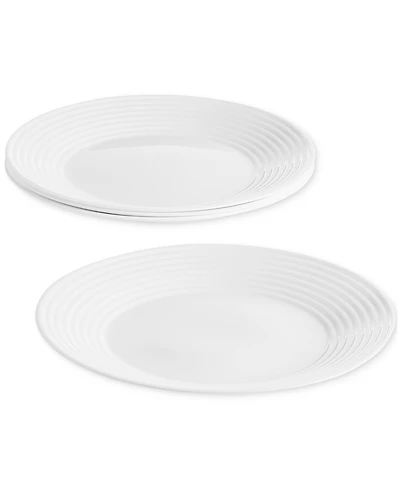 Arch Studio Opal Glass Spiral Dinner Plates, Set of 4, Exclusively at Macy's