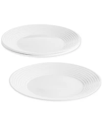 Arch Studio Opal Glass Spiral Dinner Plates, Set of 4, Exclusively at Macy's