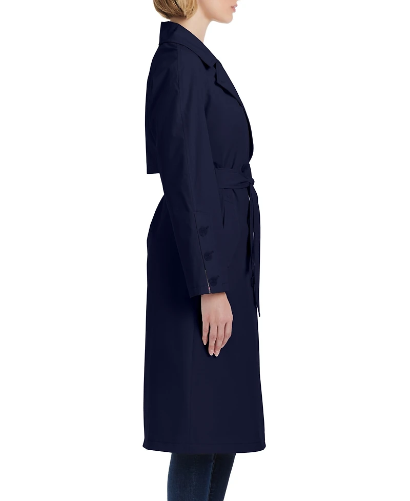 Kate Spade New York Women s Long Double-Breasted Trench Coat
