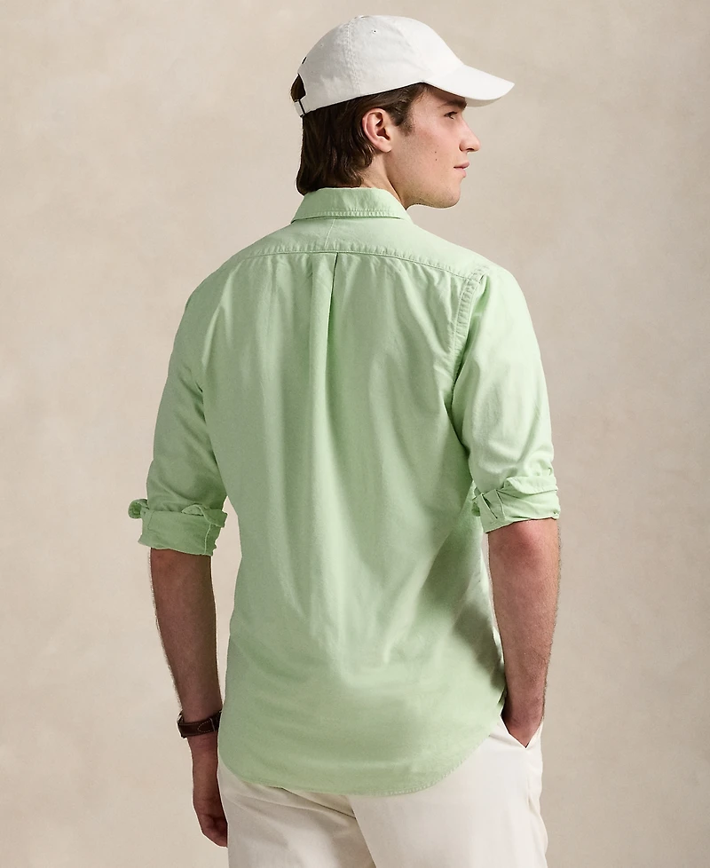 Polo Ralph Lauren Men's Classic Fit Mineral-Dyed Oxford Shirt