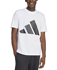 adidas Men's 3 Bar Logo Graphic Cotton T-Shirt