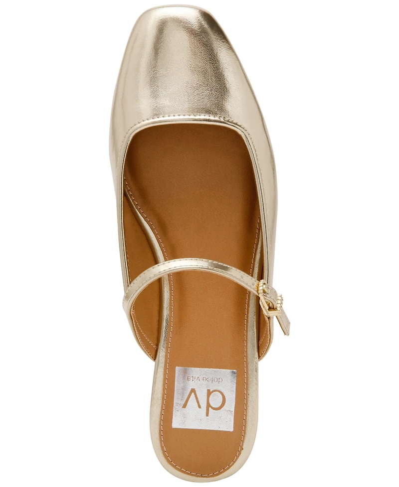 Dv Dolce Vita Women's Montrice Flat Mule Slides