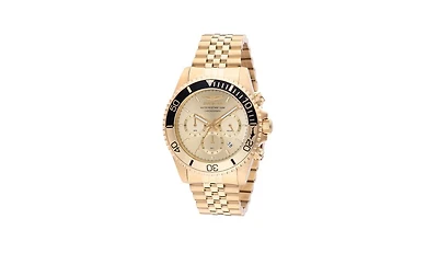 Invicta Men's 48118 Pro Diver Quartz Chronograph Gold Dial Watch