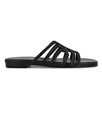 Nine West Women's Timy Embellished Strappy Flat Sandals