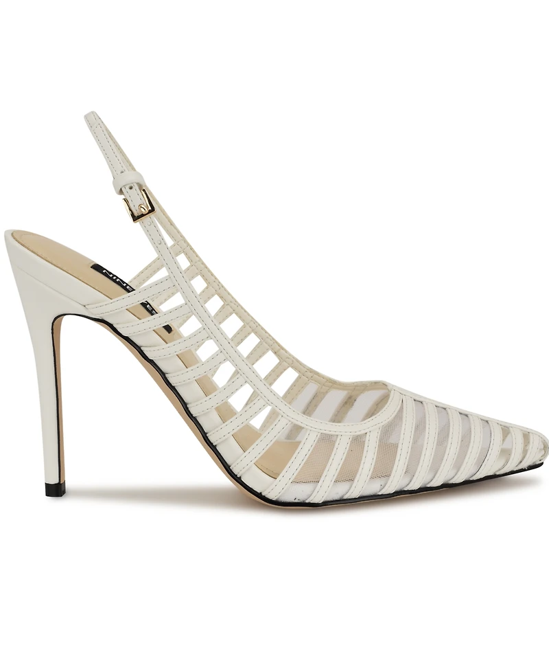 Nine West Women's Filane Stiletto Heel Pointy Toe Dress Pumps
