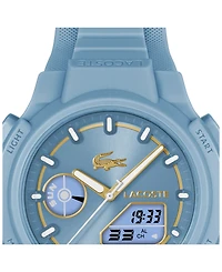 Lacoste Women's LC33 Light Blue Silicone Strap Watch, 40mm