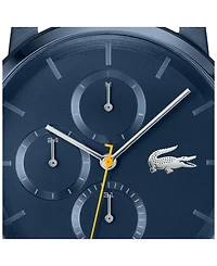 Lacoste Men's Replay Ionic Plated Blue Stainless Steel Bracelet Watch, 44mm