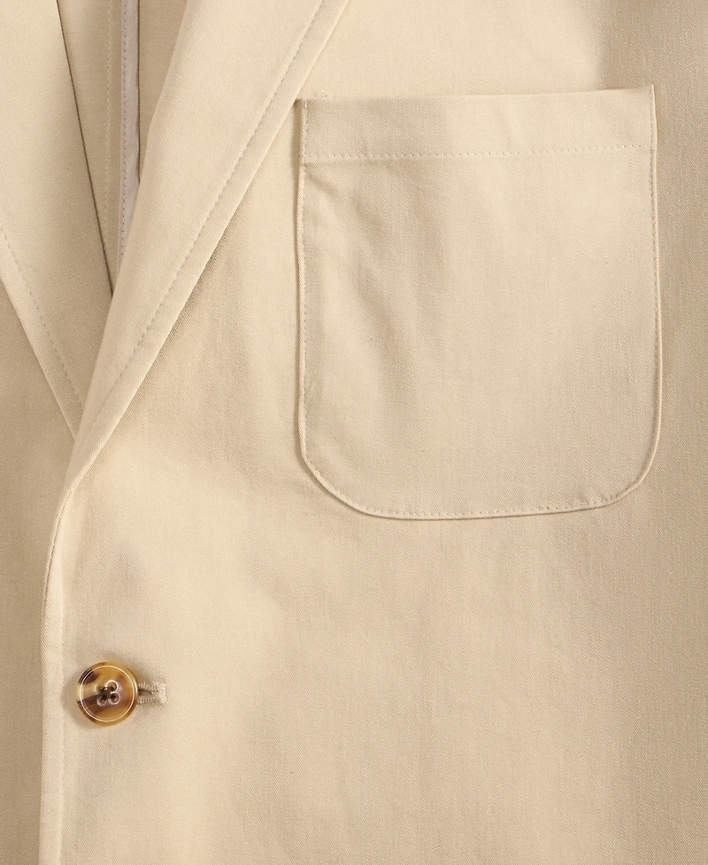 Club Room Men's Varsity-Inspired Unstructured Blazer, Created for Macy's