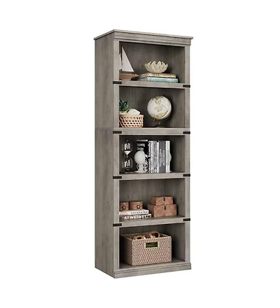 gaomon Farmhouse Book Shelf with Storage