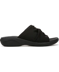 LifeStride Women's Cherish Washable Peep Toe Slide Sandals