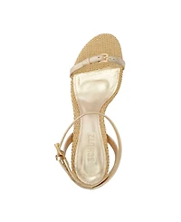 Schutz Women's Aurora Mid Heel Dress Sandals